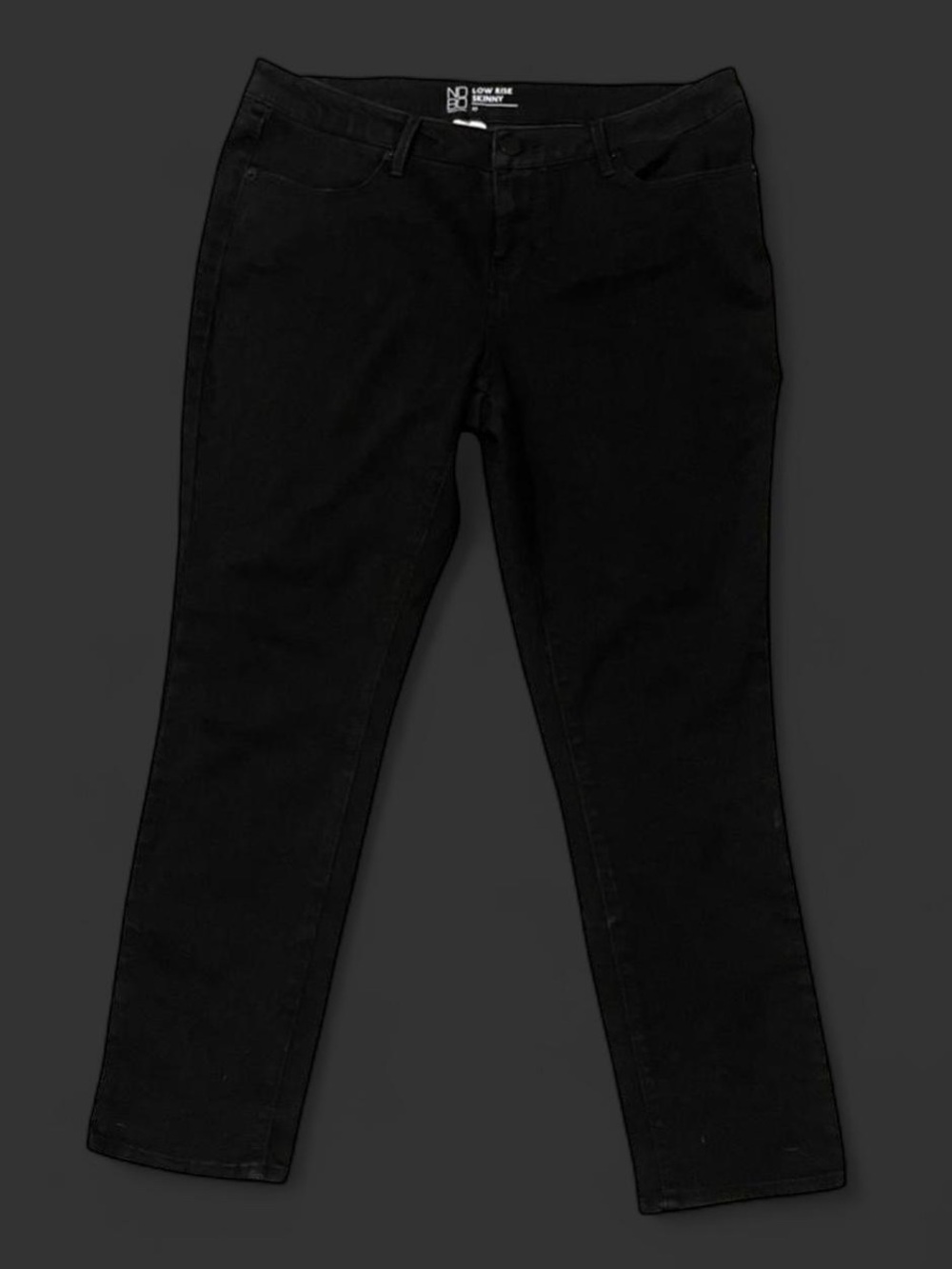 NOBO Black Straight-Leg Women's Jeans